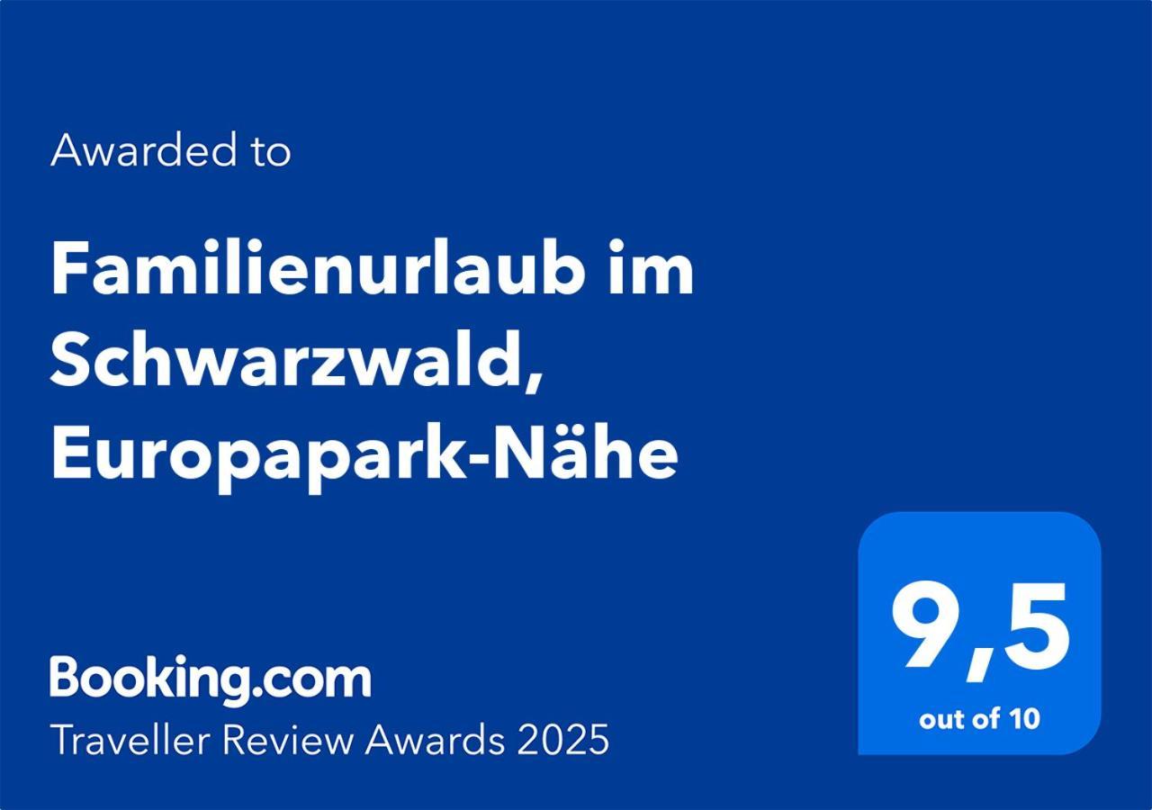 Familienurlaub Im Schwarzwald, Europapark-Naehe Διαμέρισμα Ettenheim Εξωτερικό φωτογραφία